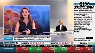 Başkan Balcıoğlu, “Euro-Dolar paritesinin eşitlenmesi bizim lehimize olmadı”