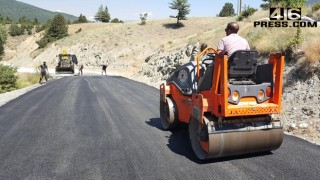 Büyükşehir Göksun’da Yol Yenileme Çalışmalarını Sürdürüyor