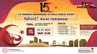 ‘Demokrasi ve Milli Birlik Günü’ Temalı Bilgi Yarışması Gerçekleştirilecek