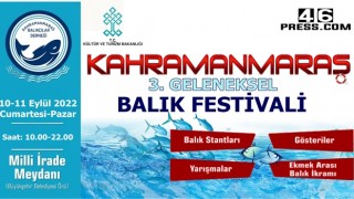 Denizi olmayan Kahramanmaraş, 3'üncü Balık Festivali'ne hazırlanıyor