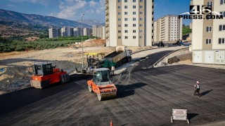 Dulkadiroğlu elediyesi’nden Yenikente’te Asfalt Çalışması