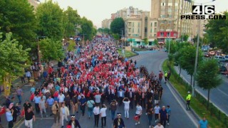 Kahramanmaraş’ta 15 Temmuz Coşkusu