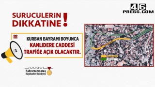 Kanlıdere Caddesi Trafiğe Açıldı