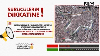 Sürücülerin Dikkatine!