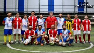 Başkan Güvenç Gazetecilerle beraber ter döktü