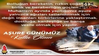 Başkan Mahçiçek’ten Muharrem ayı ve Aşure Günü mesajı