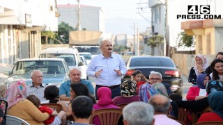 Başkan Okay Yahya Kemal Mahallesinde Vatandaşlarla Bir Araya Geldi