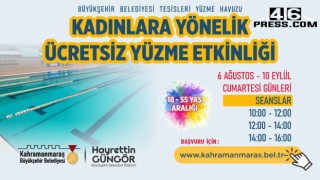 Büyükşehir’den Kadınlar İçin Ücretsiz Yüzme Etkinliği