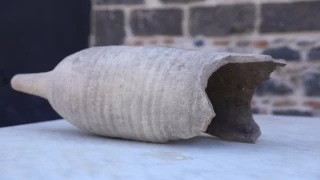 Diyarbakır’da tarihi surlarda 1700 yıllık “Amfora” bulundu