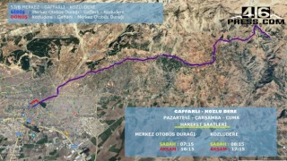 Gafarlı ve Kazma Bağları’na Yeni Ulaşım Hattı