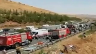 Gaziantep’te dehşet kaza: 16 ölü, 22 yaralı