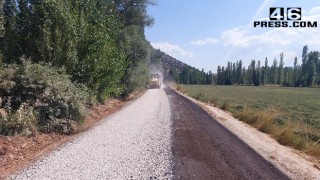 Göksun’da 24 Kilometrelik Yol Büyükşehir’le Yenilendi