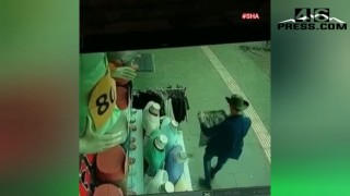 Kahramanmaraş’ta önce çaldı sonra alışveriş yaptı