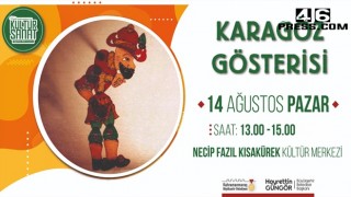 Karagöz Gösterisi Minikleri Bekliyor