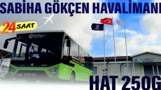 Kocaeli’den Sabiha Gökçen’e 24 saat ulaşım