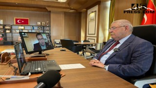 Başkan Mahçiçek, EXPO 2023’e katılacak olan Karadağ’lı yetkililerle çevrimiçi toplantı yaptı