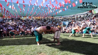 Boyalı Güreşleri Nefes Kesti Sporcu Ve Seyirci Katılımıyla Kırkpınarı Aratmadı