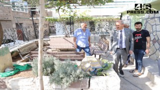 Dulkadiroğlu'ndan Çomak Dede Türbesi'nde Çevre Düzenlemesi