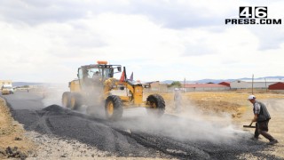 Dulkadiroğlu’ndan Kanuni Mahallesinde Asfalt Çalışması
