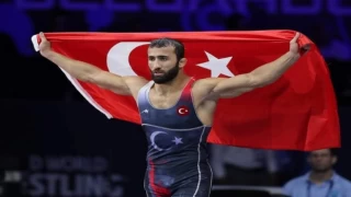 Kahramanmaraşlı milli güreşçi dünya şampiyonu oldu