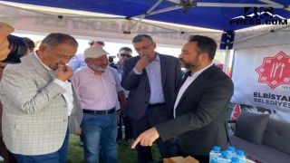Kayseri’de Elbistan standına yoğun ilgi