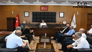 Muhtarlardan Başkan Güngör’e Teşekkür Ziyareti
