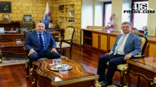 Prof. Dr. Sefer Aycan’dan Rektör Yasım’a Hayırlı Olsun Ziyareti