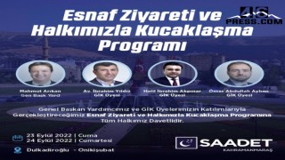 Saadet Partisi Genel Merkezinden Kahramanmaraş Çıkartma