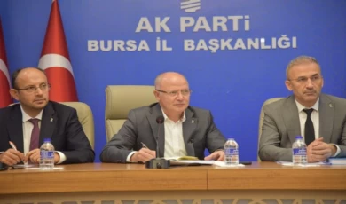 AK Parti Bursa’da Orhangazi ve Karacabey istişaresi