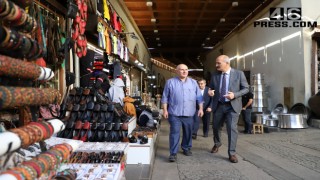 Başkan Okay, Bakırcılar Çarşısı Esnafıyla Bir Araya Geldi