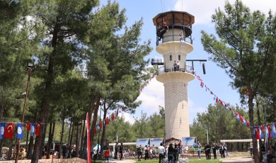 Heyecan Bahçesi Dulkadiroğlu'na Renk Kattı
