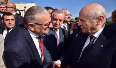 MHP lideri Bahçeli Manisa’da
