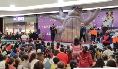Adıyaman’da AFAD’dan çocuklara deprem anı tatbikatı