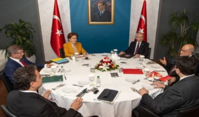 Altılı masa 8’inci kez toplandı