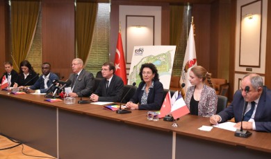 Fransa’dan gelen Nantes Çiçek Komitesi, EXPO 2023’te incelemelerde bulundu