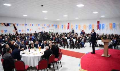 Ak Parti Çağlayancerit teşkilatı vefa programında bir araya geldi