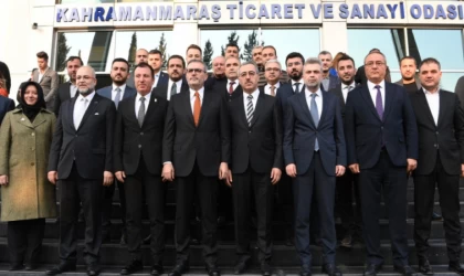 Güngör ve Ünal’dan KMTSO Başkanı Buluntu’ya Hayırlı Olsun Ziyareti