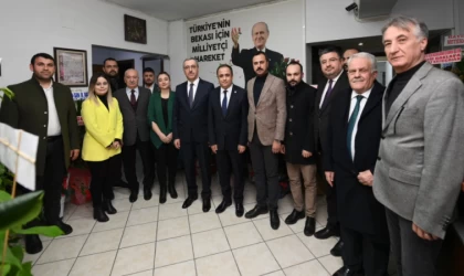 Başkan Güngör’den MHP İl Başkanı Demiröz’e Hayırlı Olsun Ziyareti