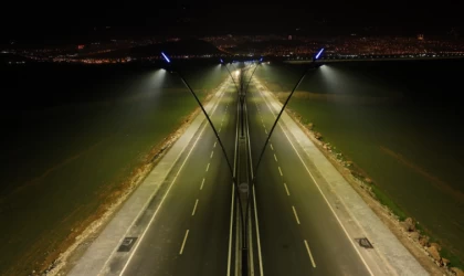 İmran Kılıç Bulvarı’nda Aydınlatma Testleri de Başladı