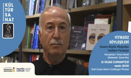 Yitiksöz Söyleşileri’nin Bu Ayki Konuğu Yunus Develi Olacak