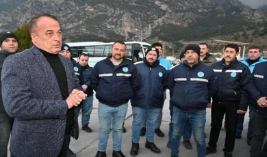 Manisa deprem bölgesine takviyesini sürdürüyor