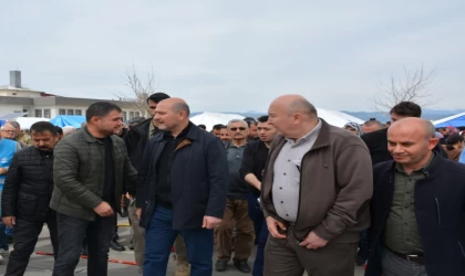 İçişleri Bakanı Süleyman Soylu Kahramanmaraş Sütçü İmam Üniversitesindeki (KSÜ) Depremzedeleri Ziyaret Etti