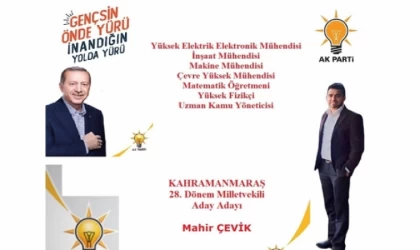 Mahir Çevik Aday Adayı oldu!
