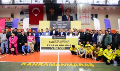 “Amatör Spor Kulüplerimize Desteklerimizi Sürdürüyoruz”