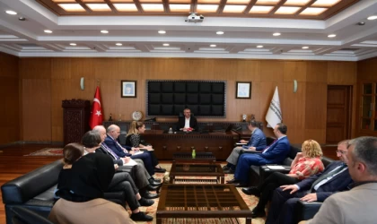 Başkan Güngör, UNDP Heyetini Ağırladı