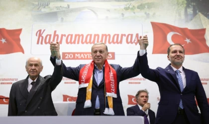 Cumhurbaşkanı Erdoğan'a Kahramanmaraş'ta Sevgi Seli