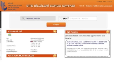 Ekşi Sözlük’e erişim engeli!