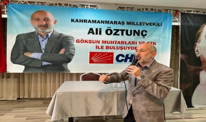 Göksun’da Ali Öztunç sesleri 