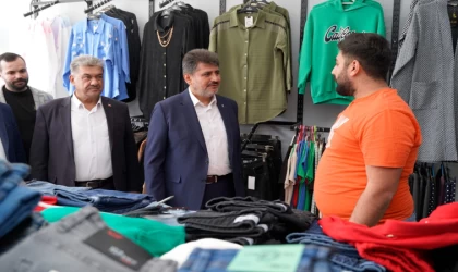 Hem teşekkür ziyareti yaptı, hem destek istedi