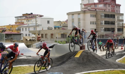 Kahramanmaraşlı Milli Pedallar Büyükşehir’in Parkurunda Piste Çıktı